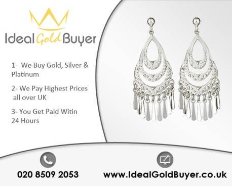 Sell Silver Earrings For Cash Online